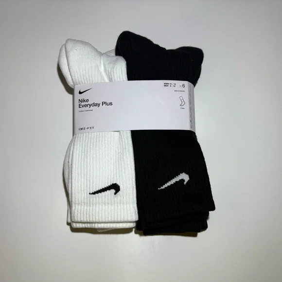 Nike Everyday Plus Cotton Cushioned Crew Socks Multicolor - Picture 12 of 16
